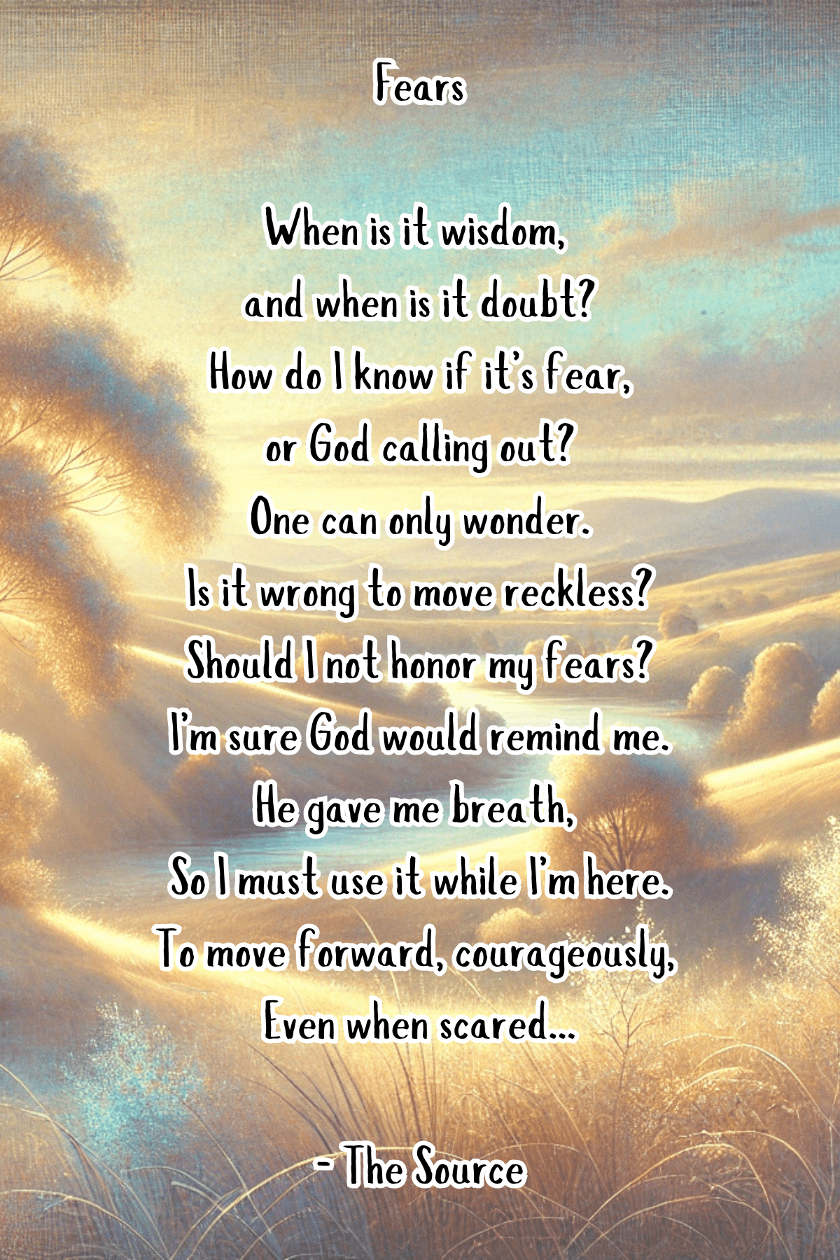 Fear Poem