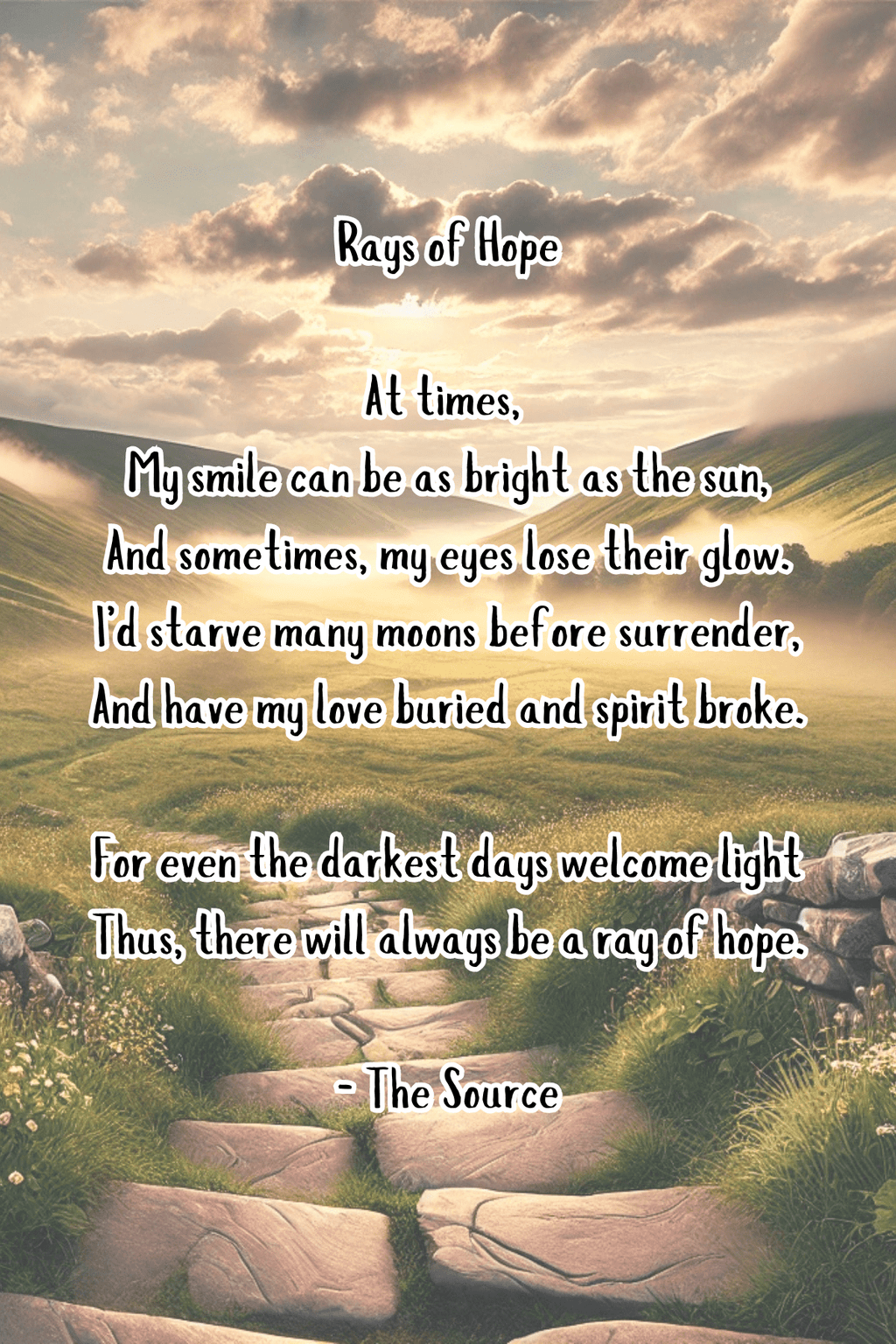 Rays Of Hope Poem