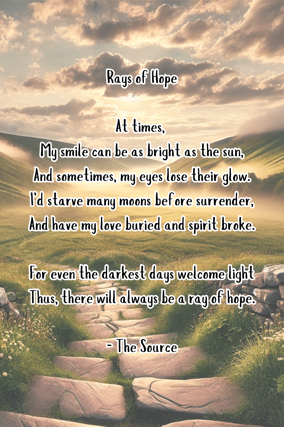 Rays Of Hope Poem